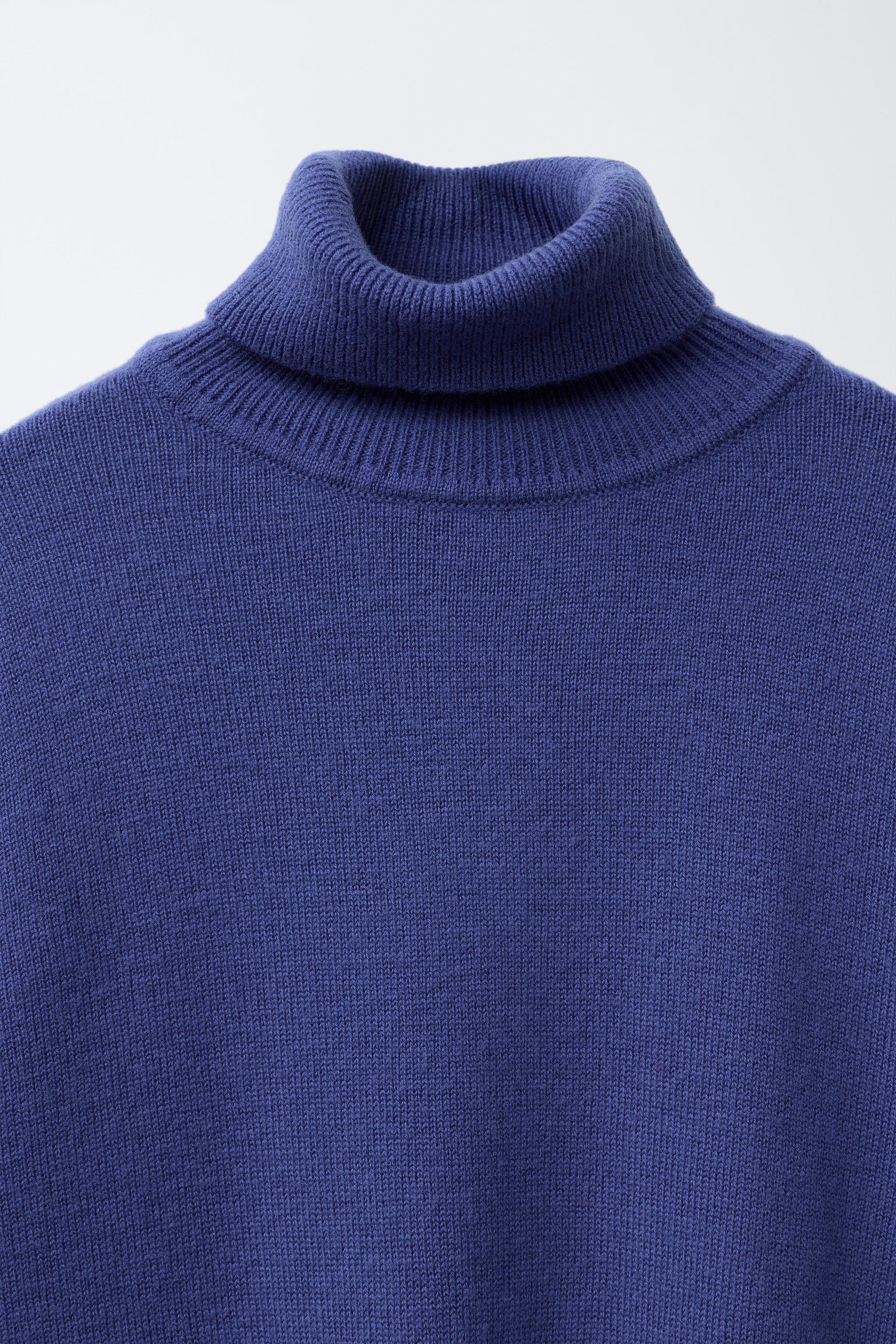 100% WOOL TURTLENECK JUMPER